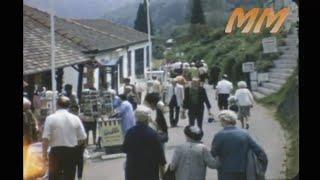 Symonds Yat Wye Valley Herefordshire 1969 old cine film 321