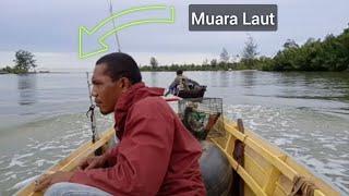 Uji Coba Perahu Baru‼️Mancing kemuara Laut‼️Bersama Duan & Anto, Mekanik Mesin & Ahli Kelistrikan