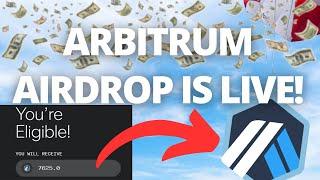 Arbitrum Airdrop Is Live! More Airdrops Soon!