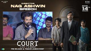 Director Nag Ashwin Speech At Court - State Vs A Nobody Grand Pre Release & Trailer Launch Event