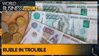 Trade decline hit Ruble's value; Ruble near the 100 per dollar mark | World Business Watch