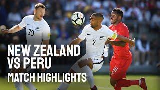 FIFA World Cup Intercontinental Playoff - All Whites v Peru Highlights