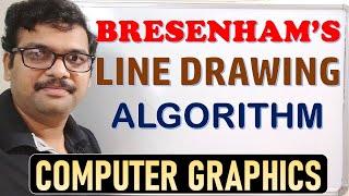 BRESENHAM'S LINE DRAWING ALGORITHM IN COMPUTER GRAPHICS