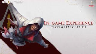 Crypt & Leap of Faith | Free Fire X Assassin's Creed