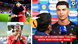 Cristiano Ronaldo's GOAT Response to Missing Penalty Question by Reporter!