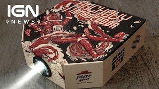 Hong Kong Pizza Hut Boxes Can Now Play Movies - IGN News