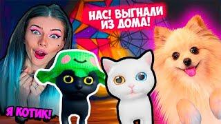 МЫ СТАЛИ КОТИКАМИ И НАС ВЫГНАЛИ ИЗ ДОМА ! НАС ПОХИТИЛИ ! МЫ БОЛЬШЕ НЕ БУДЕМ КАКАТЬ В РОБЛОКС