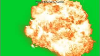 Free Green Screen Explosion Effect + Sound Effect (Slow and Fast Version)