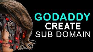 How To Create Subdomain in Godaddy Account | Subdomain Creattion in Webhosting Account 2022