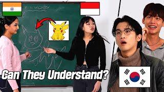 Can Indians and Indonesians Speak Korean?