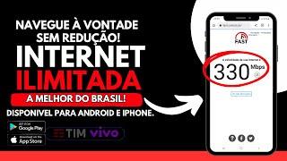  INTERNET ILIMITADA 2025: CONEXÃO SUPER RÁPIDA PARA ANDROID E iOS! 