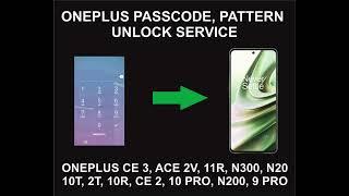 OnePlus Passcode, Pattern, Pin, Unlock Service, All Oneplus Models