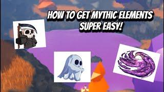 The BEST and EASIEST ways to get MYTHIC ELEMENTS in Elemental Dungeons! (roblox)