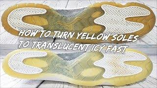 How To Turn Yellow Soles To Translucent Icy FAST