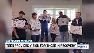 ‘Don’t Miss the Mark’: Teen provides vision for those in recovery