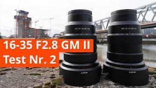 Objektiv defekt! Sony 16-35mm F2.8 GM Il  Für Euch Noch mal getestet!