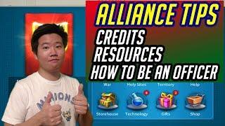 Alliance Tips and Guides. Hack Credits PLUS, How to be an Officer R4 | Rise of Kingdoms
