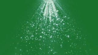 magic light effect green screen | light rays glitter effect green screen