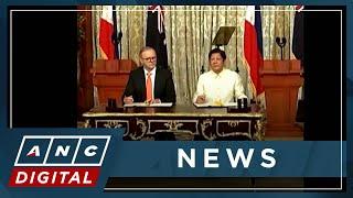 Marcos, Australia's Albanese sign agreements on bilateral cooperation | ANC