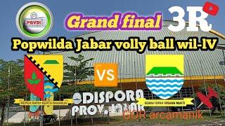 KAB. BANDUNG  KOT. BANDUNG  || GRAND FINAL PI || POPWILDA JABAR VOLLY BALL PA/PI WILAYAH-4  2024