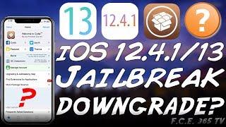 iOS 13 / 13.1 JAILBREAK: Should You Downgrade To 12.4.1 or Stay? / What About iOS 12.3.1 & A12