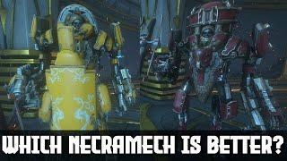 WARFRAME: BONEWIDOW VS. VOIDRIG | THE BEST NECRAMECH?