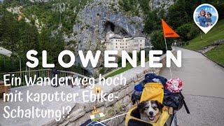 Bike Touring with my dog 6 Months Europe (Video 19) - From Postojna via Trieste to Koper, Slovenia