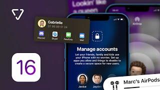 Introducing iOS 16 – Concept