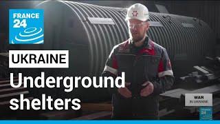 Ukraine produces underground shelters for soldiers stationed at frontlines • FRANCE 24 English