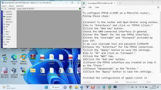 PPPoE-Client configuration in Mikrotik Router