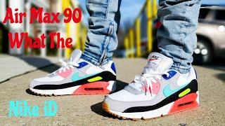 Air Max 90 Nike iD What The Unboxing & On Feet