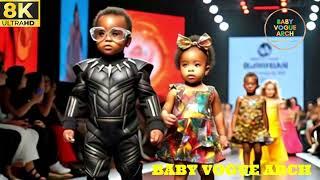 "Toddler Outshines Supermodels in THIS 8K Vogue Arch!  | Baby Vogue Arch #BabyFashionGoneWild"