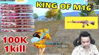 PUBG Mobile - Thần Đồng Táp M16 Trở Lại Với Kèo táp M16 1Kill=100K Của Azai 89HY | Mãn Nhãn Đôi Mắt