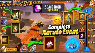 Free Fire X Naruto Event In Free Fire| Free Fire New Event | Ff New Event Today | new event ff