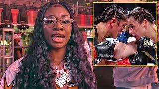 DIRTY TACTICS?! GWOAT Claressa Shields DEFENDS Katie Taylor after Amanda Serrano CONTROVERSY