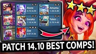 BEST TFT Comps for Patch 14.10 | Teamfight Tactics Guide | Set 11 Ranked Beginners Meta Tier List