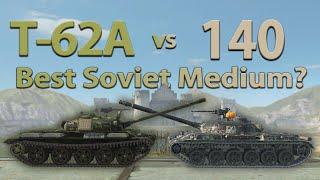 WOT Blitz Face Off || T-62A vs Object 140