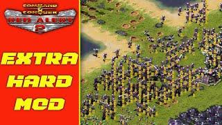 Red Alert 2 | Extra Hard Mod | ELITE SOVIET INFANTRY | 1 vs 7 brutal ai