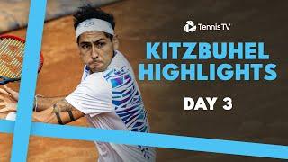 Berrettini vs Tabilo; Baez & Hanfmann Play | Kitzbuhel 2024 Highlights Day 3