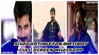 Sivakarthikeyan full screen birthday statuswhatsapp statussk birthday whatsapp statusMSKBEATS�