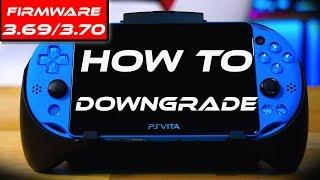 How to Downgrade Any PS Vita | Firmware 3.70/3.69 | Tutorial - Updated for 3.73 also!