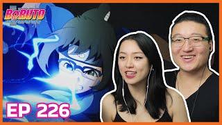 DENKI SCIENCE VS TSUBAKI SAMURAI! | Boruto Episode 226 Couples Reaction & Discussion