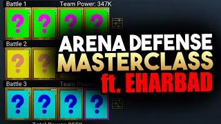 Rebuilding my 3v3 ARENA DEFENSE!! ft.@Eharbad | Raid: Shadow Legends