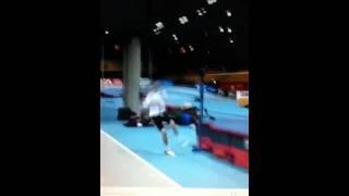 Fraser weir high jump training