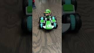 Crazy Imran Playing With Santa’s GIFT   Mariokart Luigi  Toy Car #mario #luigi #kidsvlog #toys