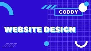 Website design. CODDY School