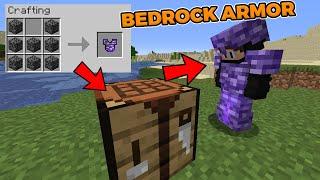 Minecraft Tapi Kita Bisa Craft BEDROCK ARMOR !