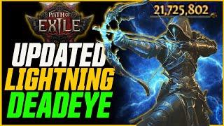 4X DAMAGE! Updated Cast on Shock Lightning Arrow Deadeye // Path of Exile 2 Ranger Guide