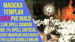 ESO Magicka Templar Solo PVE Build (Markarth) - Easy Magicka Templar Solo Build