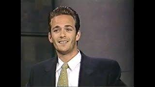 Luke Perry on Letterman, 1992, 1993